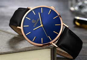 Relógio Masculino Ultra Fino de Luxo - Elegância e Estilo