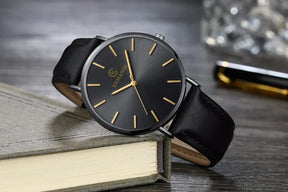 Relógio Masculino Ultra Fino de Luxo - Elegância e Estilo