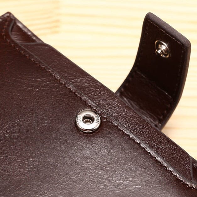 Carteira Masculina de Couro Manbag Romenzi RZ478