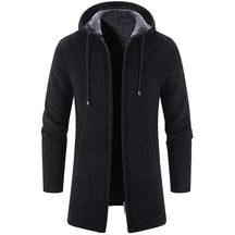Casaco Masculino Longo com Capuz