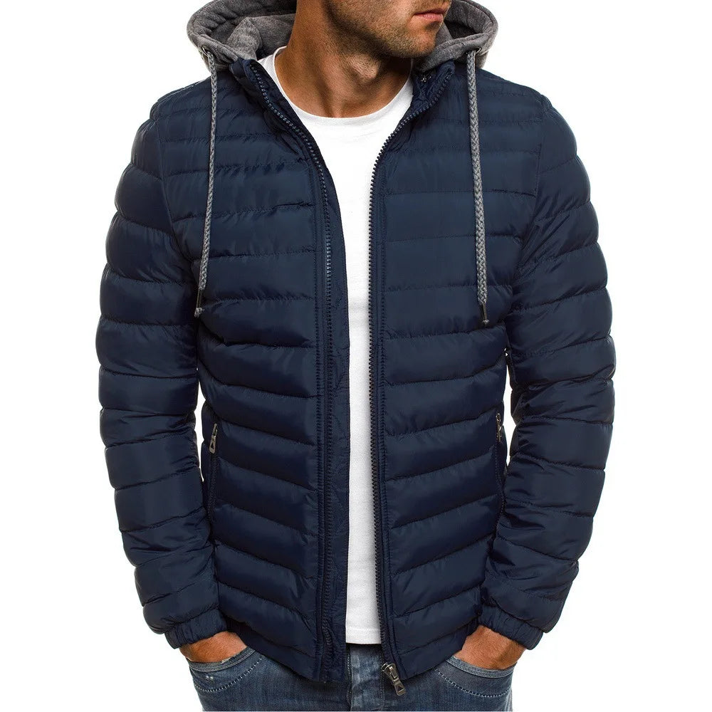 Jaqueta Masculina com Capuz
