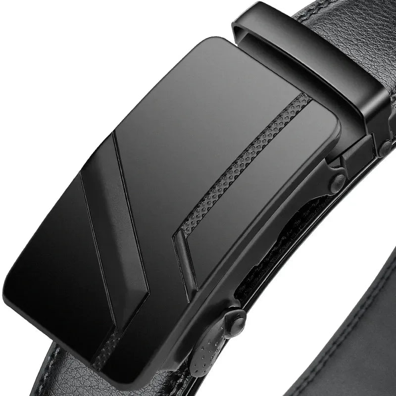 Cinto Masculino de Couro Luxury Romenzi RZ338