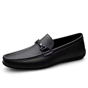 Mocassim Masculino de Couro Romenzi RZ299