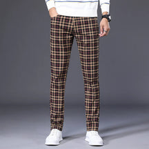 Calça Casual Masculina Xadrez