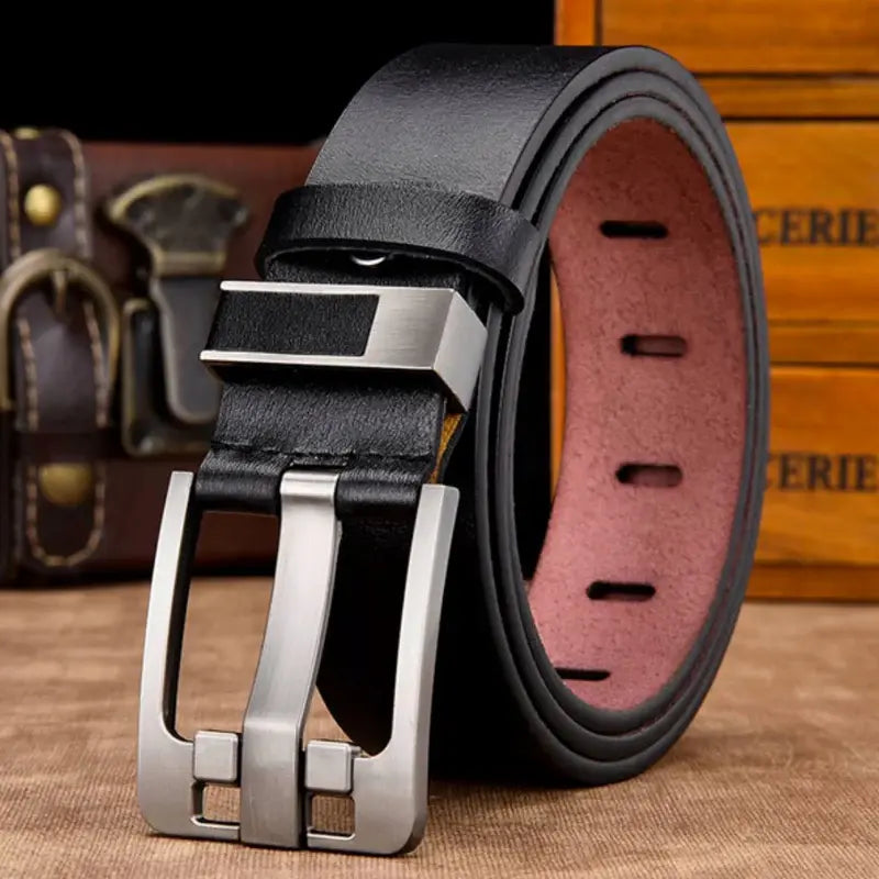 Cinto Masculino de Couro Confy