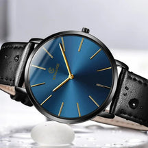Relógio Masculino Ultra Fino de Luxo - Elegância e Estilo