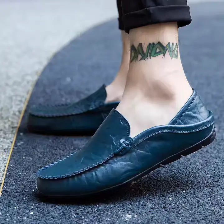 Mocassim Masculino em Couro