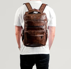 Mochila de Couro Masculina