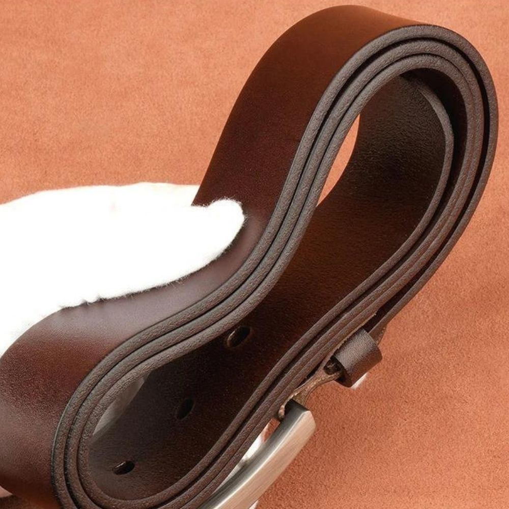 Cinto Masculino de Couro Romenzi Argos RZ469