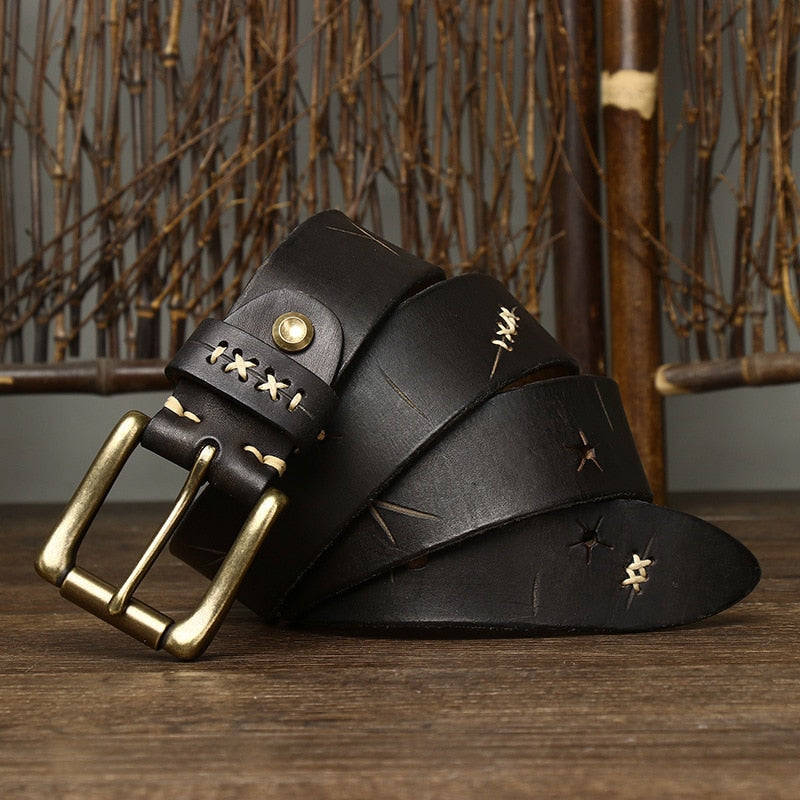 Cinto Masculino de Couro Romenzi RZ467