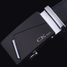 Cinto de Couro Masculino de Fivela Automática CKMN