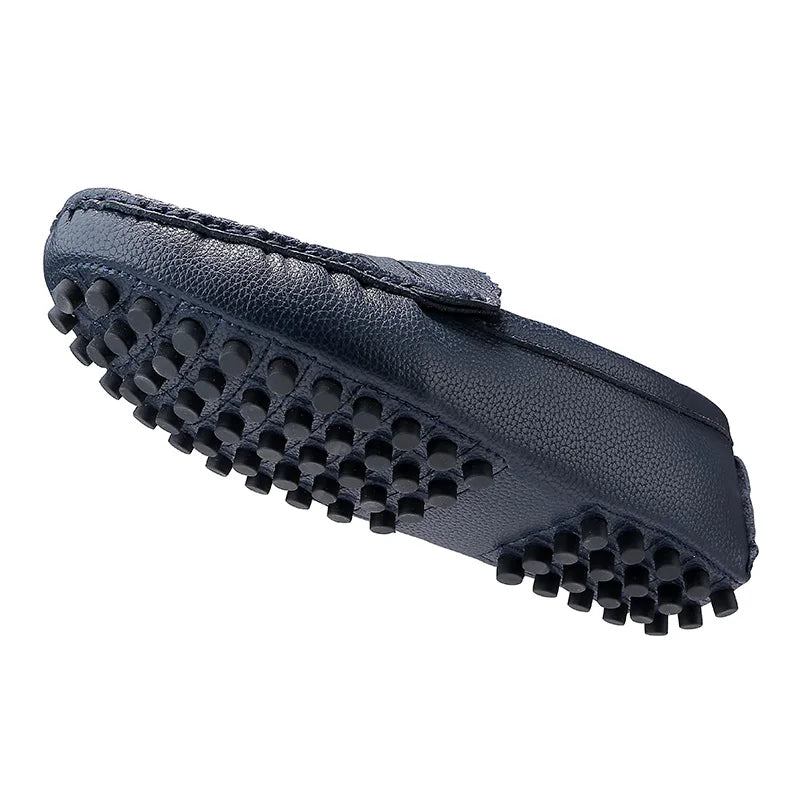 Mocassim Masculino de Couro Romenzi RZ298