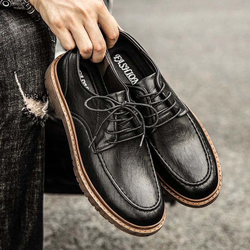 Sapato Masculino em Couro