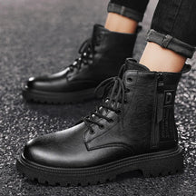 Bota Masculina de Couro Romenzi RZ292