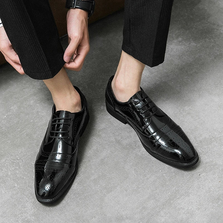 Sapato Masculino Derby em Couro Romenzi RZ355