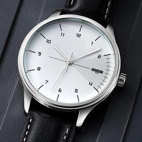 Relógio Masculino de Couro Yazole - Elegância e Estilo