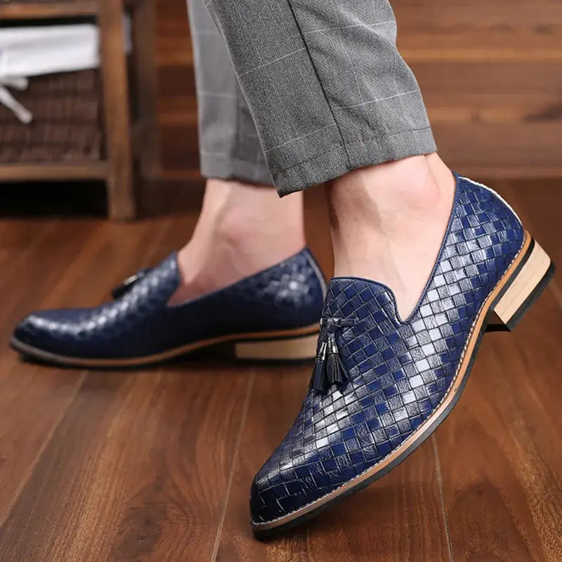 Mocassim Masculino de Couro Oxford
