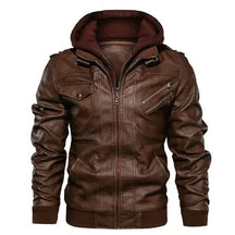 Jaqueta Masculina de Couro Original Romenzi RZ125