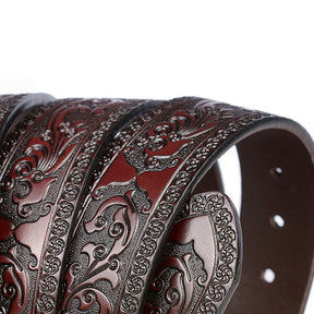 Cinto Masculino de Couro Romenzi Orion RZ465