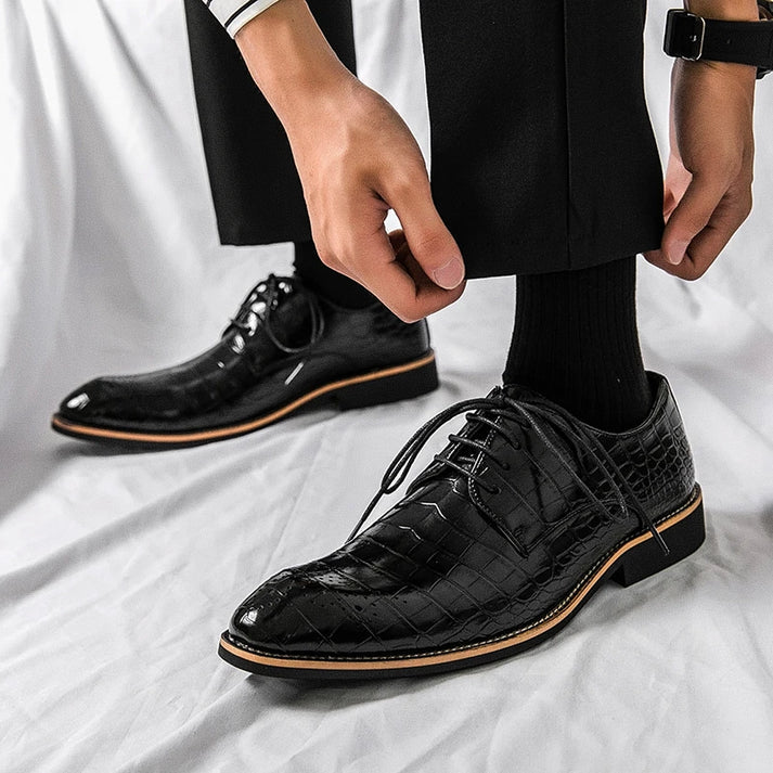 Sapato Masculino Derby em Couro Romenzi RZ354
