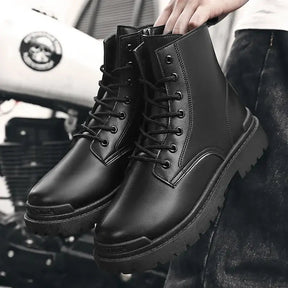 Bota Masculina de Couro Romenzi RZ283
