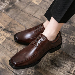 Sapato Masculino Derby em Couro
