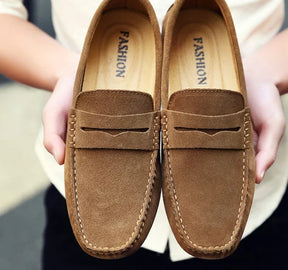 Mocassim Masculino de Camurça