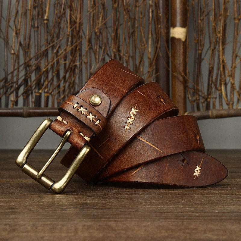 Cinto Masculino de Couro Romenzi RZ467