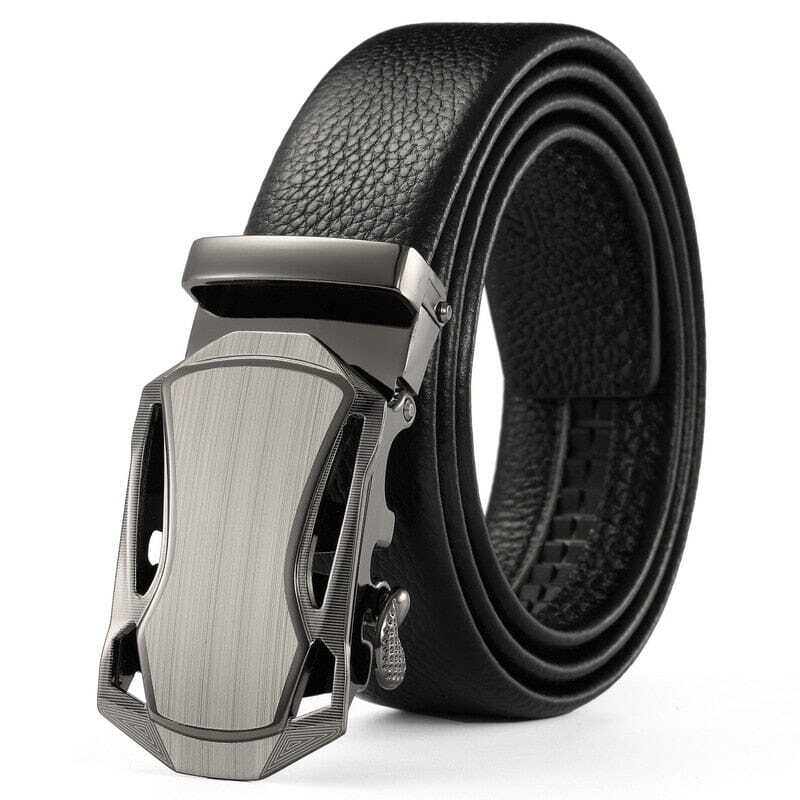 Cinto Social Masculino com Fivela Catraca Romenzi RZ347