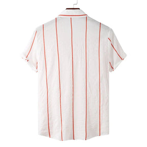 Camisa Listrada Summer Hawaiian