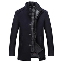 Casaco Trench Coat Masculino de Lã Grife