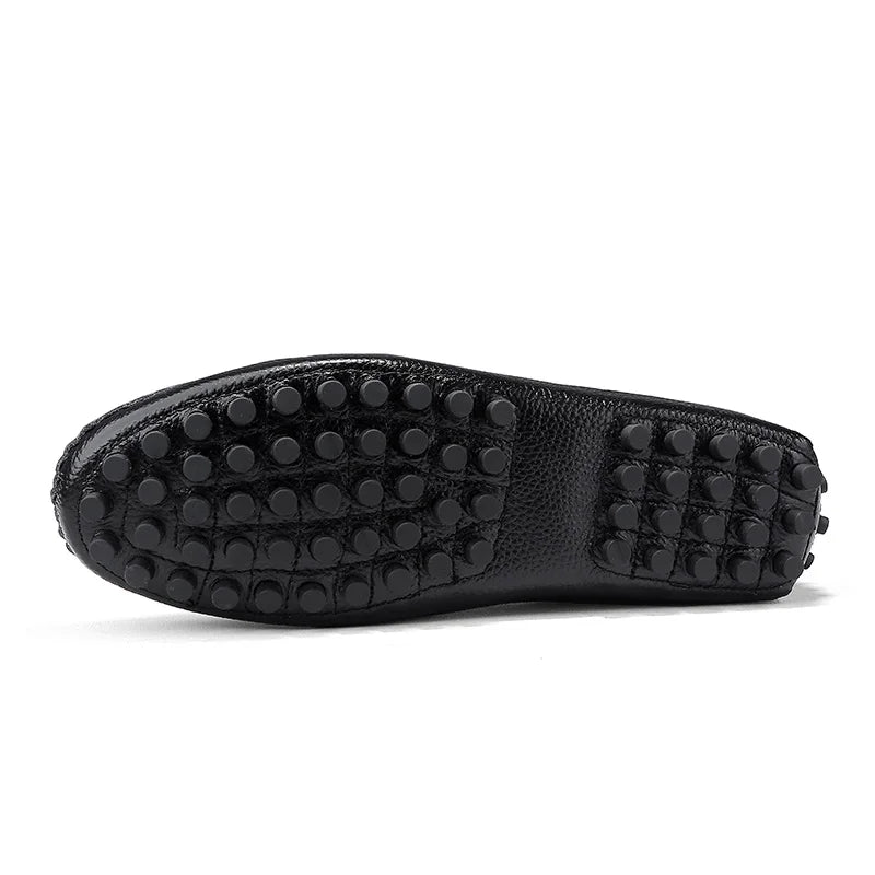 Mocassim Masculino de Couro Romenzi RZ298