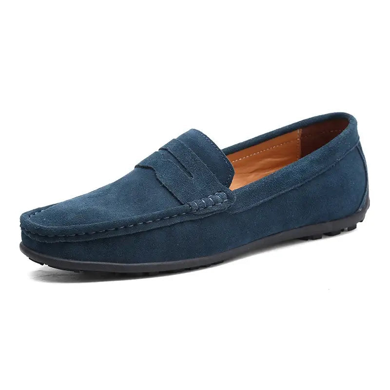 Mocassim Masculino de Camurça