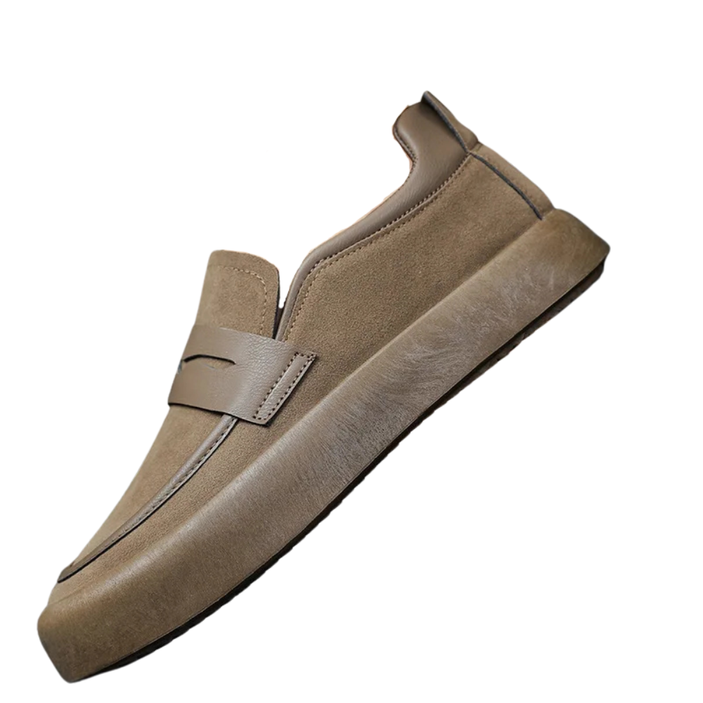 Mocassim Masculino de Camurça Romenzi RZ308