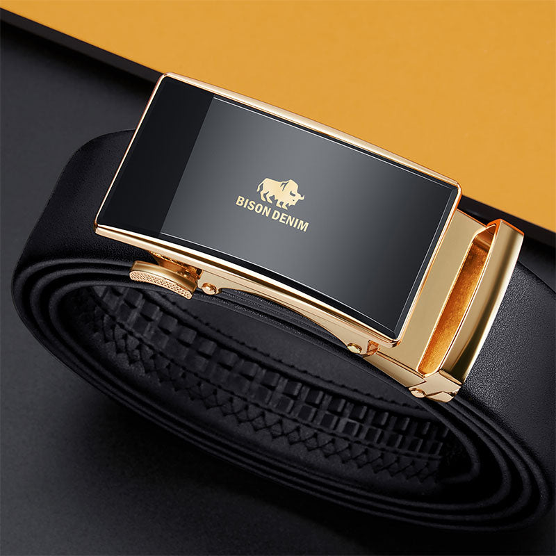 Cinto Masculino de Couro Romenzi Bison RZ476