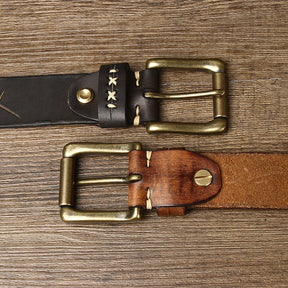 Cinto Masculino de Couro Romenzi RZ467