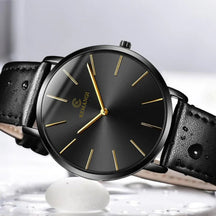 Relógio Masculino Ultra Fino de Luxo - Elegância e Estilo