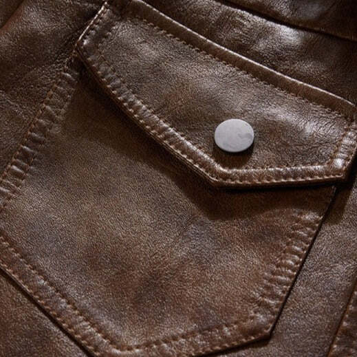 Jaqueta Masculina de Couro Original Romenzi RZ125