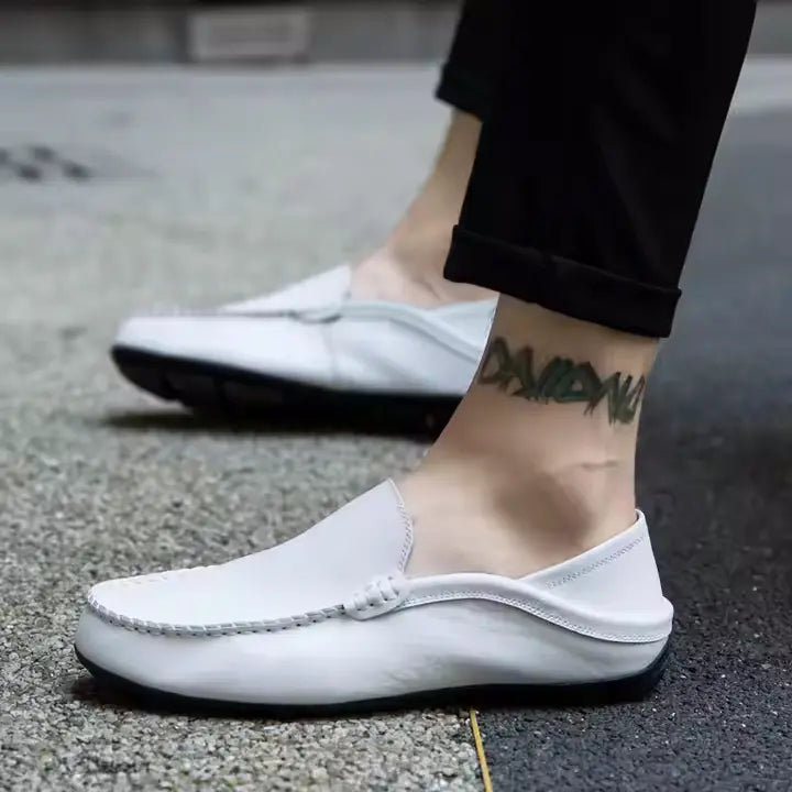 Mocassim Masculino em Couro