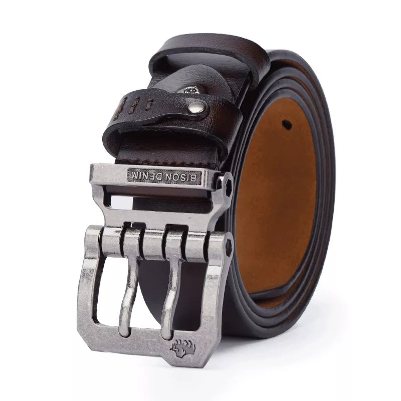 Cinto Masculino de Couro Romenzi Bison RZ472