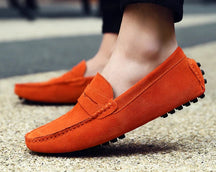 Mocassim Masculino de Camurça
