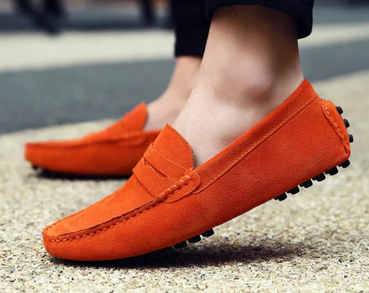 Mocassim Masculino de Camurça