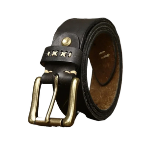Cinto Masculino de Couro Romenzi RZ467