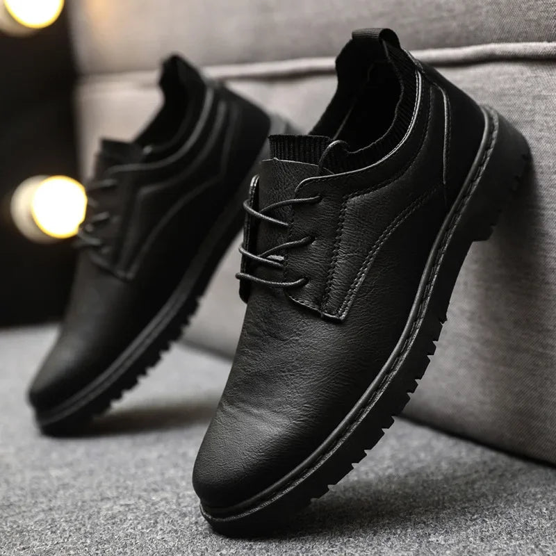 Sapatênis Masculino de Couro Romenzi RZ448