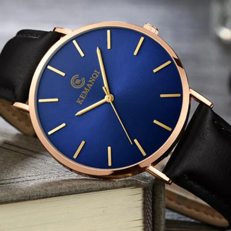 Relógio Masculino Ultra Fino de Luxo - Elegância e Estilo