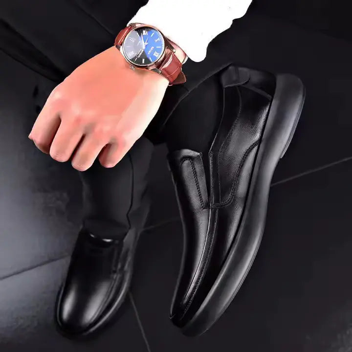 Mocassim Masculino de Couro