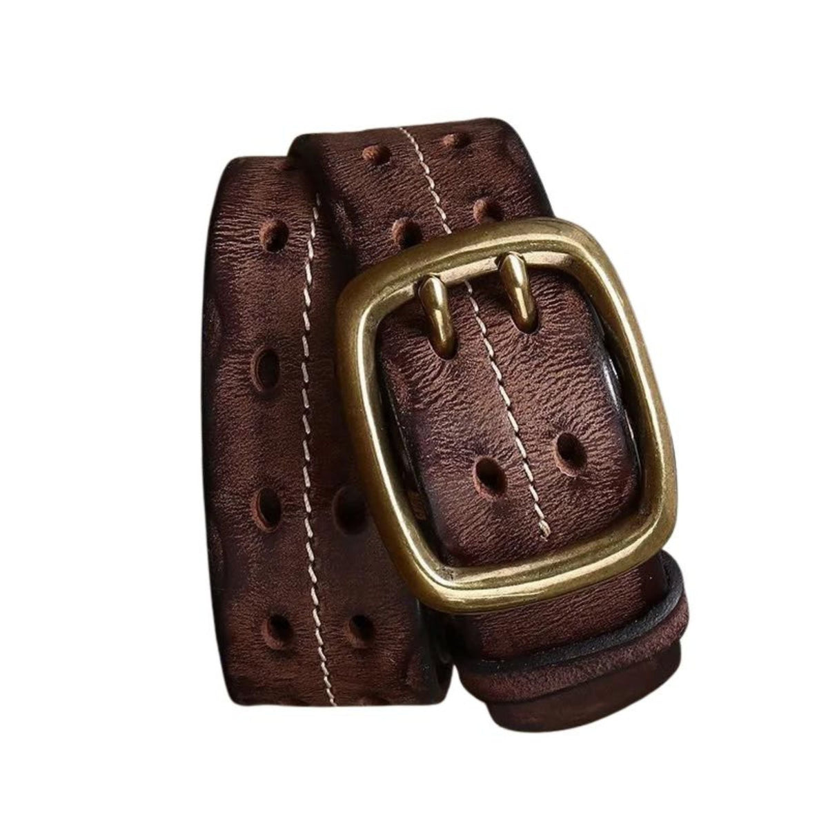 Cinto Masculino de Couro Artesanal Romenzi RZ458