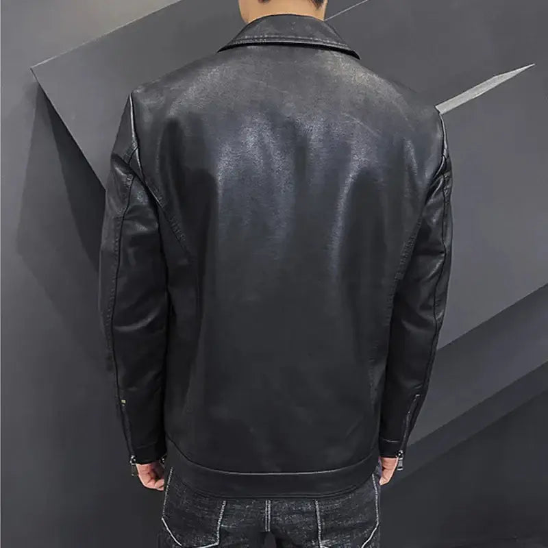 Jaqueta Masculina de Couro