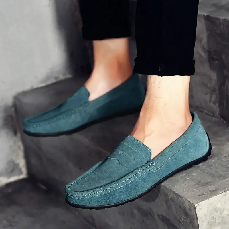 Mocassim Masculino de Camurça