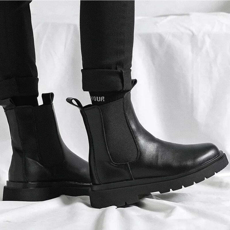 Bota Masculina Cano Alto Chelsea